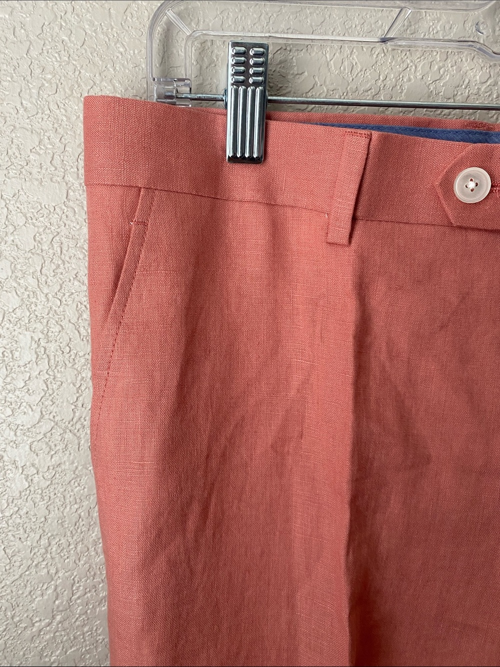 $125 Tommy Hilfiger Mens 100% Linen Dress Pants  Modern Fit - Picture 12 of 13